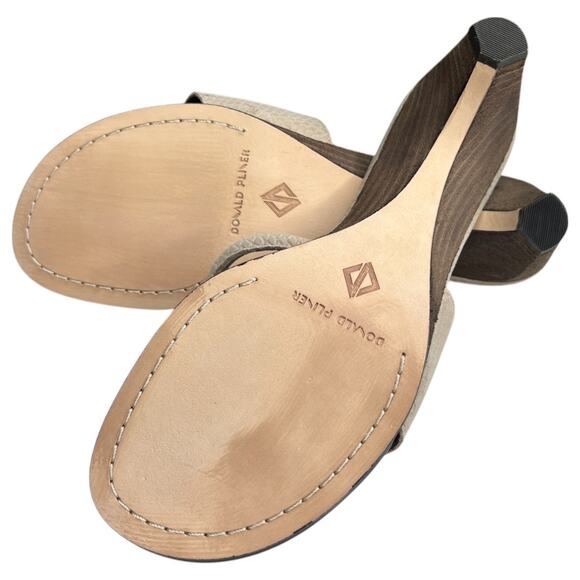 Donald Pliner Women's Vimms Metallic Snake Heels Praline Size 7 - Picture 5 of 8